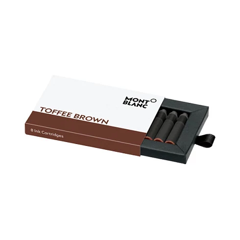 Montblanc Toffee Brown tintes kārtridžas pildspalvām