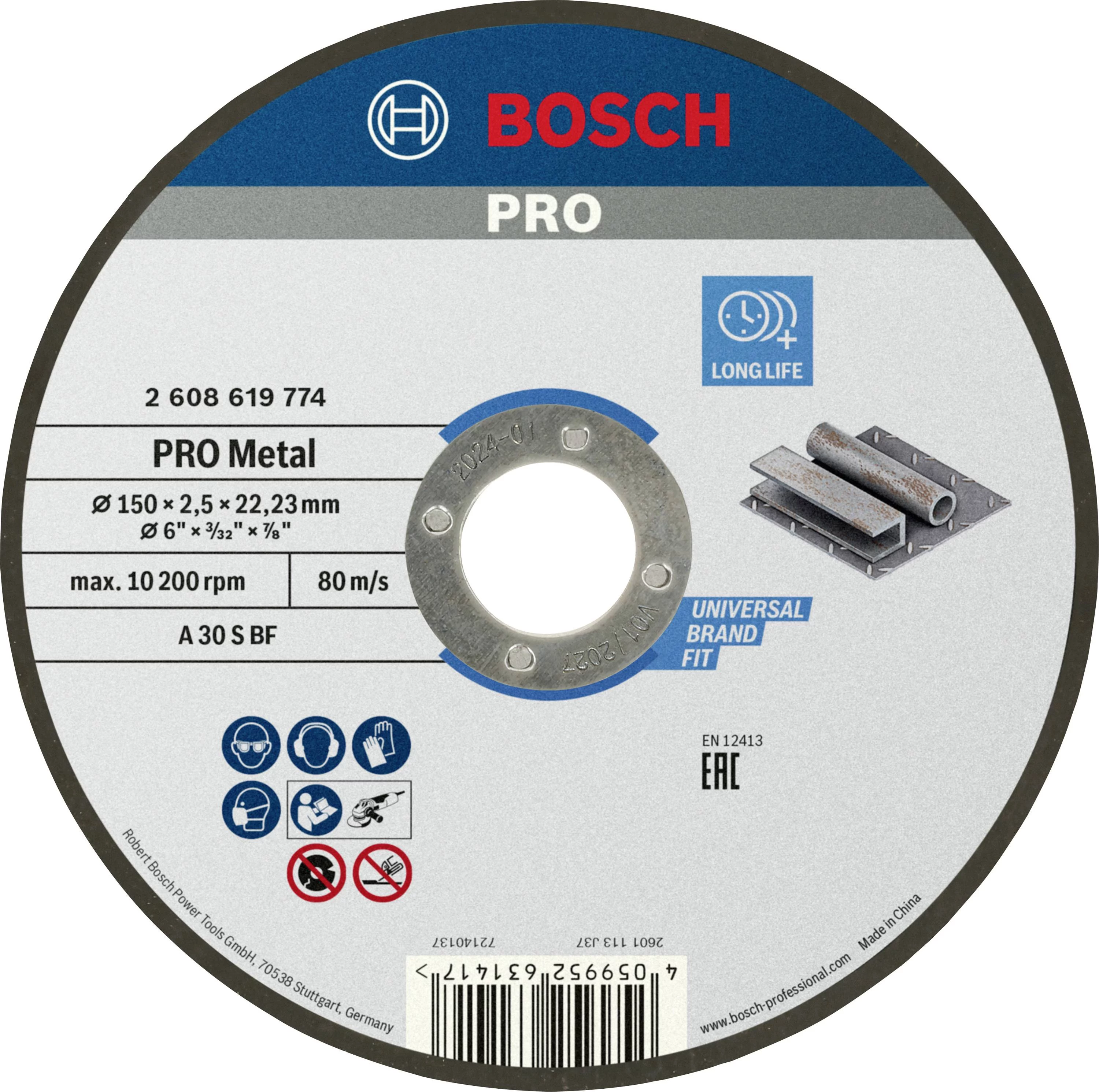 Bosch Standard for Metal griešanas disks
