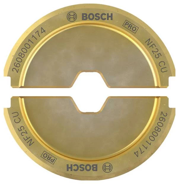 Bosch presēšanas matrica cauruļveida uzmavām un