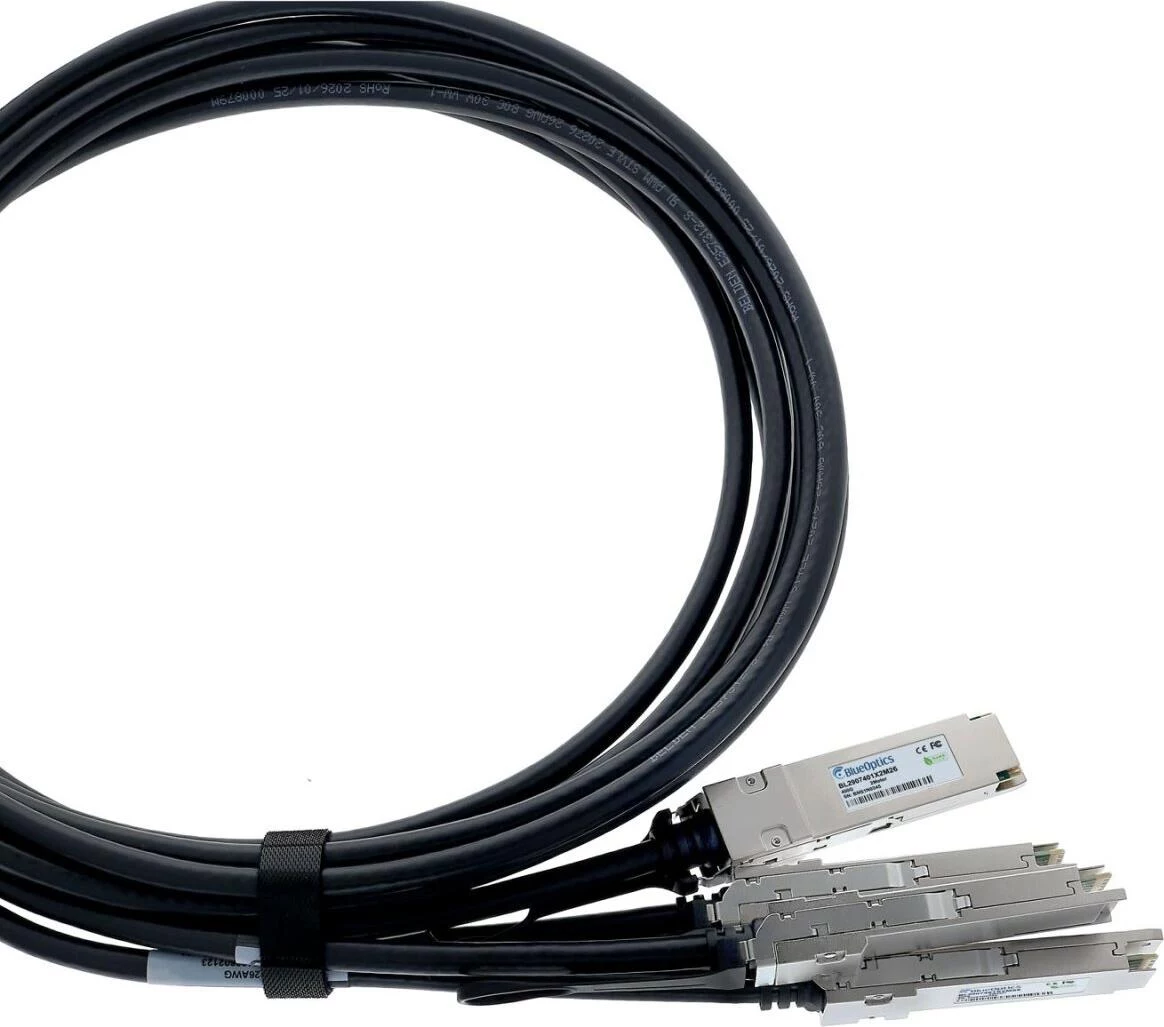 BlueLAN NVIDIA saderīgs 400G QSFP-DD breakout