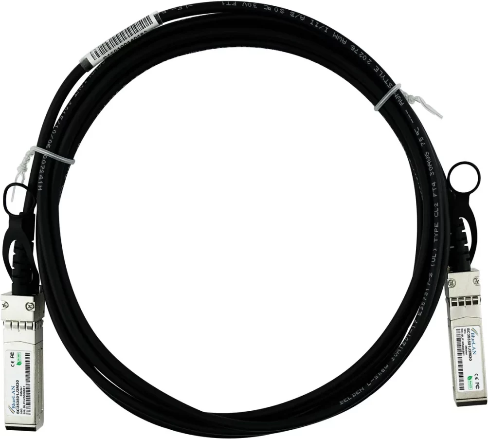 BlueLAN 10G-DACP-SFPZ5M-BL saderīgs ar Extreme Networks