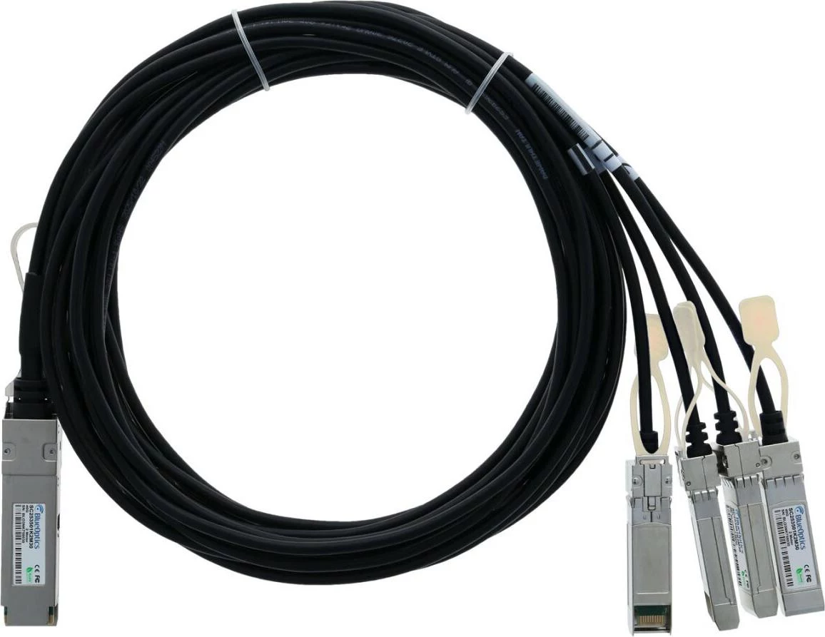 BlueLAN 40G QSFP+ uz 4x10G SFP+
