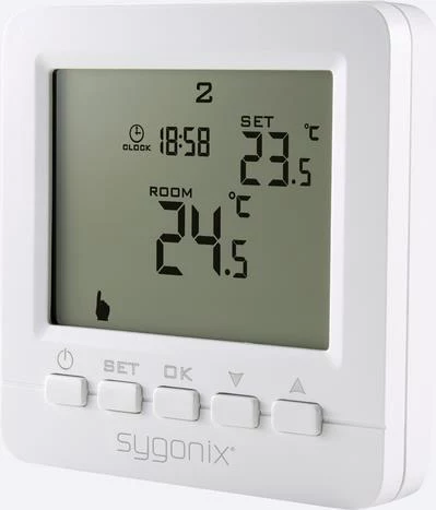 Sygonix Iebūvējams telpas termostats ar nedēļas