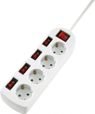 Sygonix SY-4535068 Schuko kontaktligzdas adapteris ar