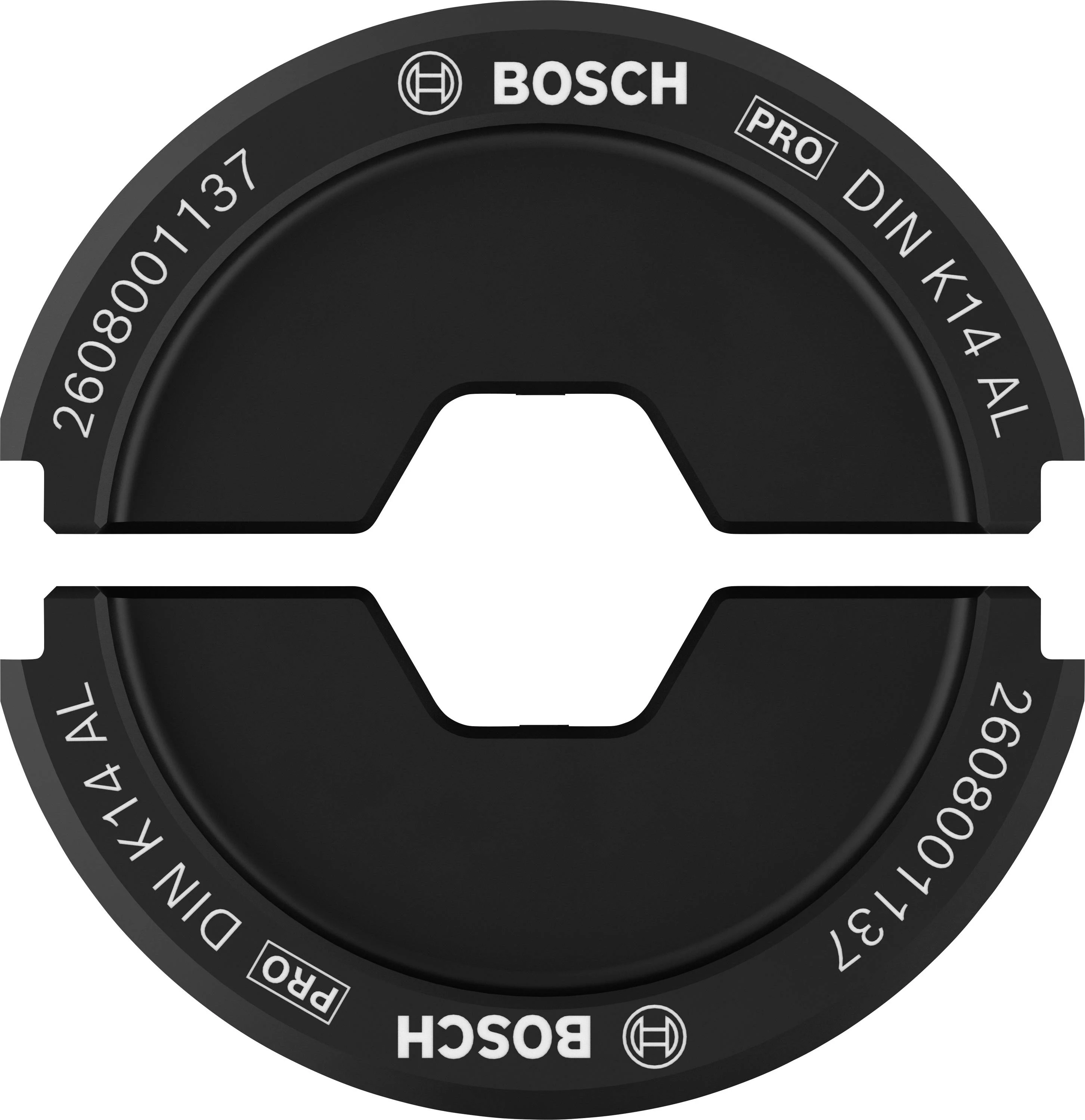 Bosch 2608001137 presēšanas matrica cauruļveida kabeļu