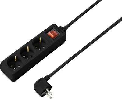 Sygonix SY-4890984 6 vietu Schuko pagarinātājs