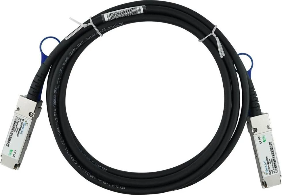BlueLAN QSFP56 tiešās pievienošanas vara kabelis