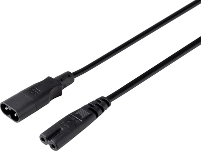 Sygonix SY-5043436 pagarinātāja kabelis melns 2