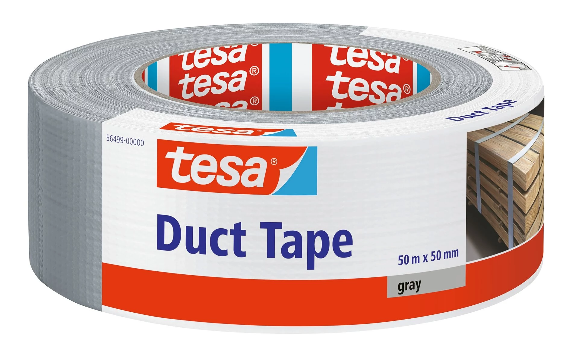 Tesa 56499-00000-15 Līmlente pelēka 50 m