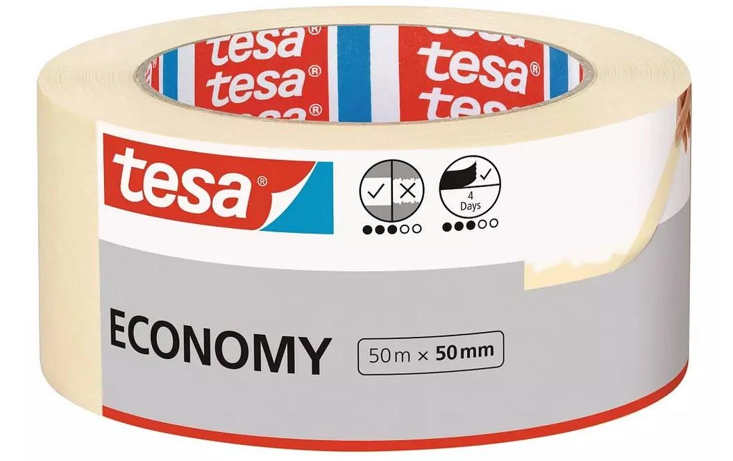 Tesa UNIVERSAL 05288 maskēšanas lente caurspīdīga