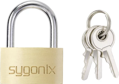 Sygonix SY-5045288 misiņa piekaramā atslēga 29