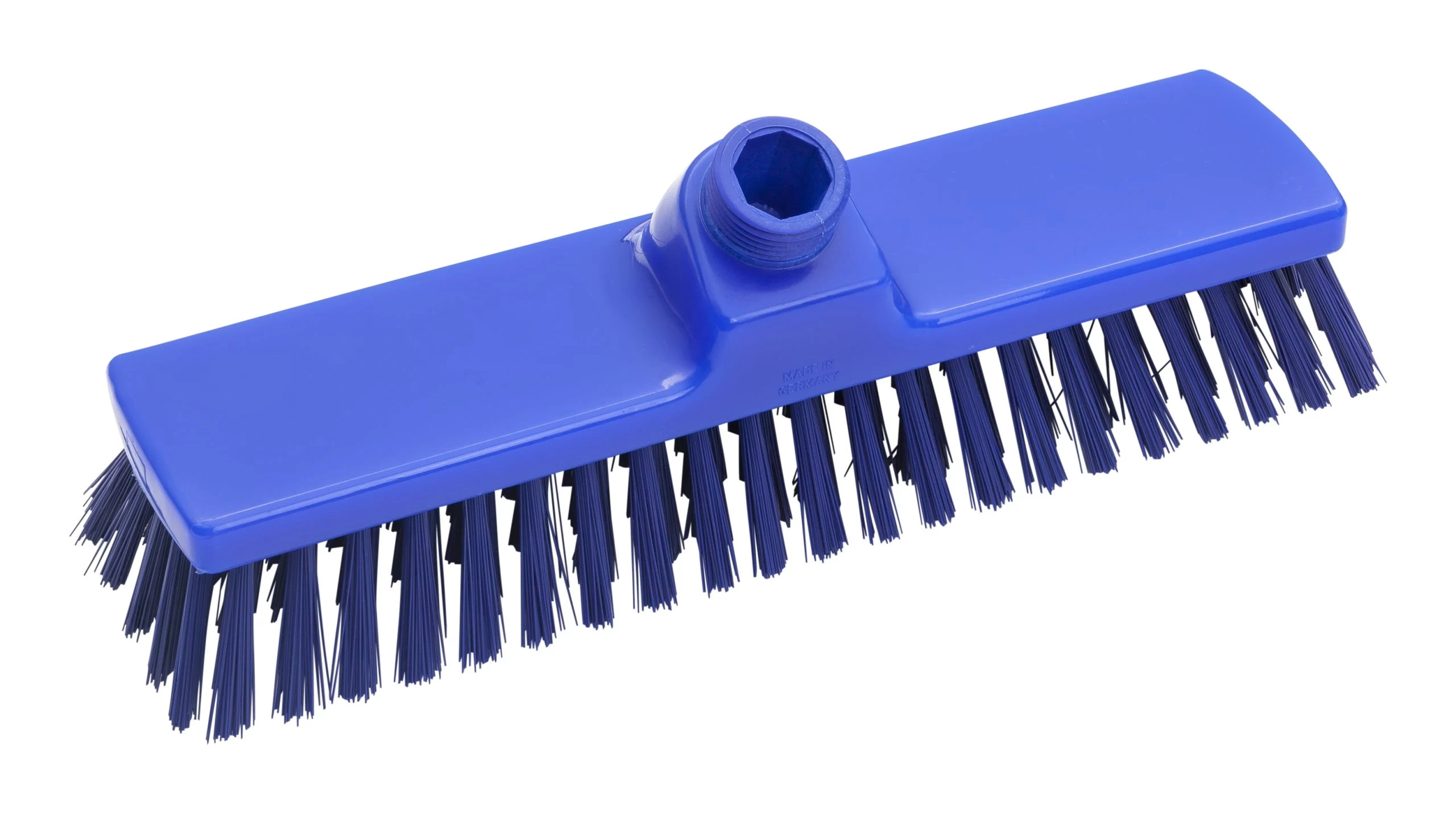 Haug Bürsten slotas galva, zila plastmasa