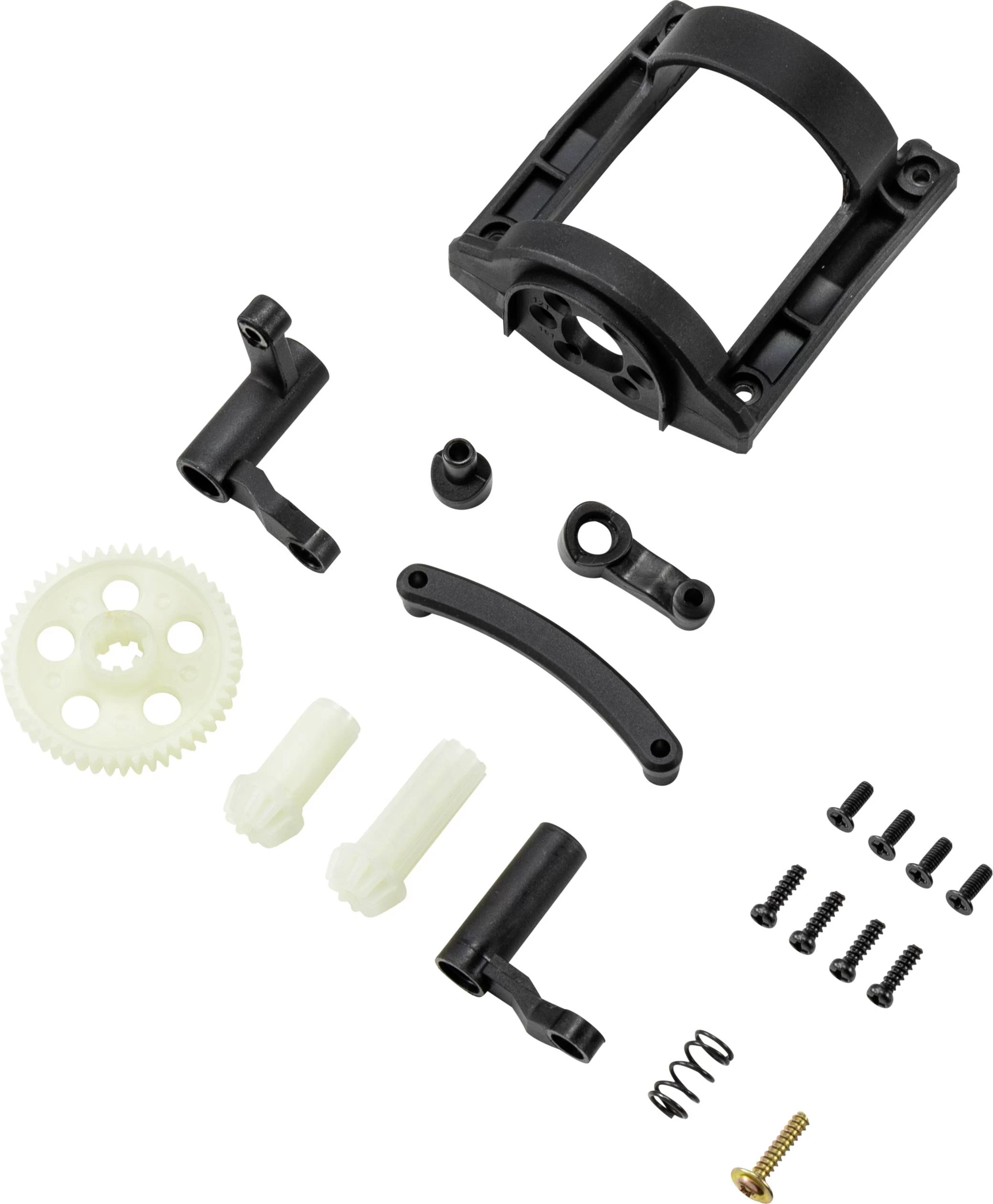 Reely RE-6747306 motora stiprinājums, zobrats un