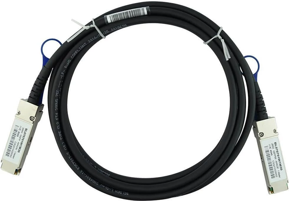 BLUELAN saderīgs Mellanox MCP1650-H02AE26 QSFP56 tiešās
