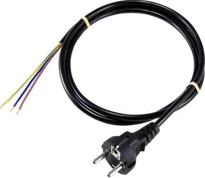 Sygonix SY-5043490 barošanas kabelis Schuko uz