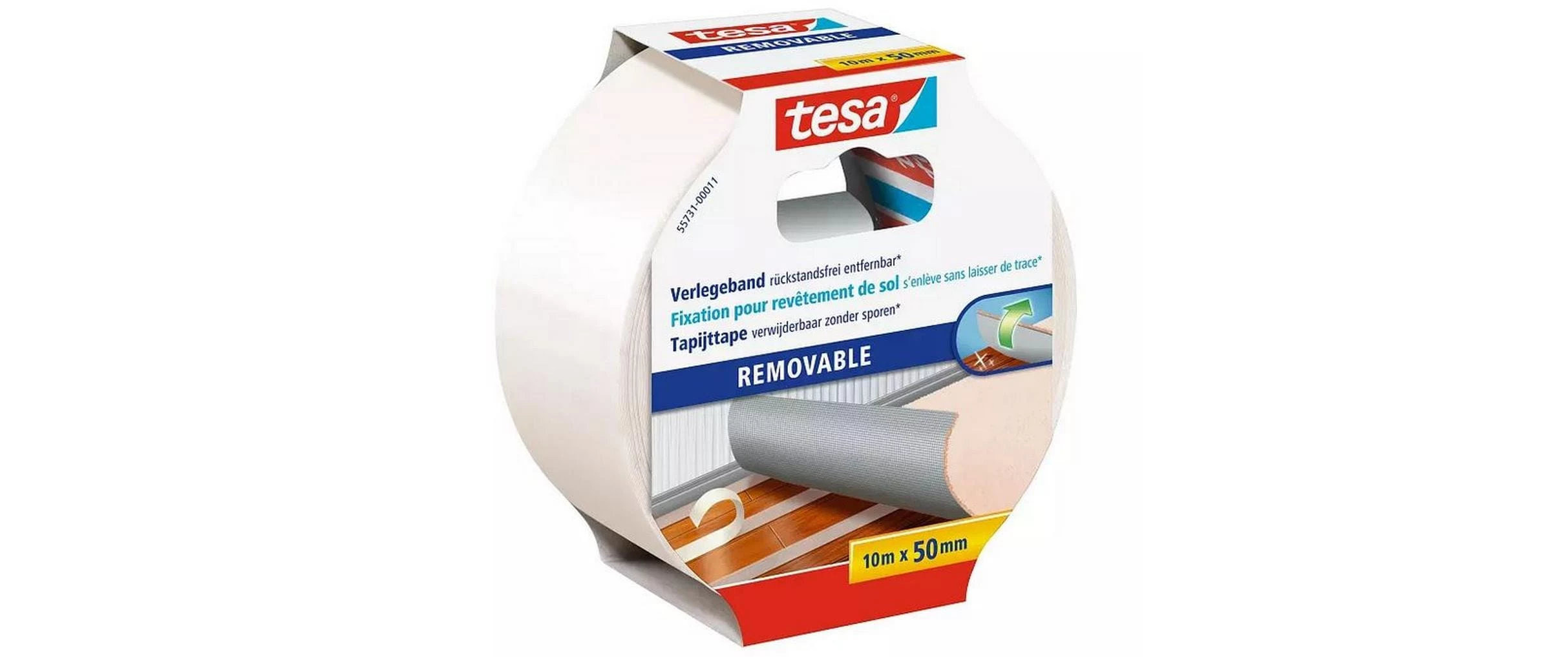 Tesa 55731 noņemamā grīdas seguma līmlentes