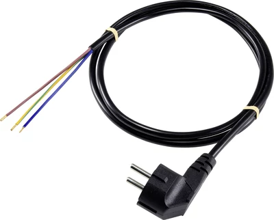 Sygonix SY-5043468 barošanas kabelis CEE 7/7