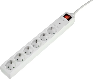Sygonix SY-5044446 pārsprieguma aizsardzības pagarinātājs, balts