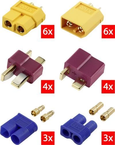 Reely RE-6699867 XT60 uz T-Plug un