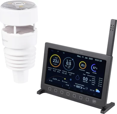 Sygonix SY-5479628 WLAN laika stacija ar