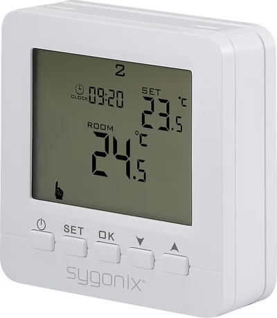 Sygonix SY-6805680 SY02B05RF bezvadu telpas termostats