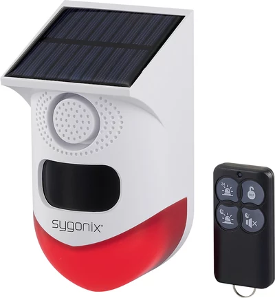 Sygonix Mini signalizācijas sistēma balta sarkana
