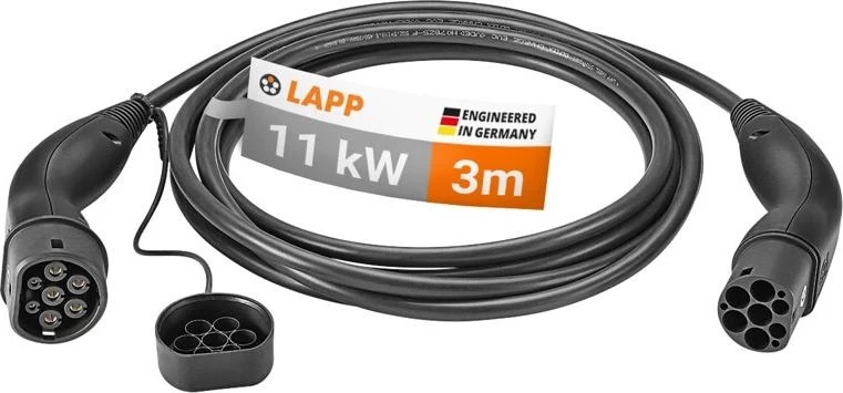 LAPP Type 2 EV uzlādes kabelis