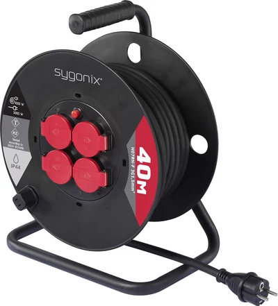 Sygonix SY-10236132 kabeļa tītis 25 m
