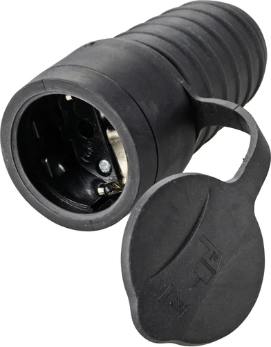 Sygonix SY-5806882 Schuko savienotājs, gumijas, 250