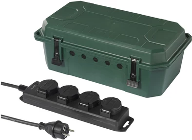Sygonix SY-5598168 4 vietu pagarinātājs, zīda