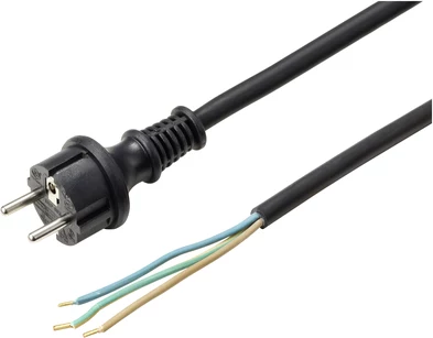 Sygonix SY-6029108 barošanas kabelis Schuko uz
