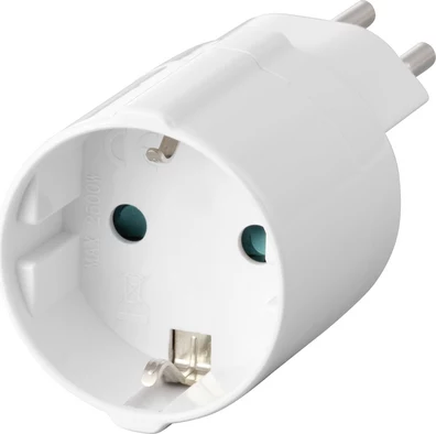 Sygonix SY-6949550 ceļojumu adapteris Schuko uz