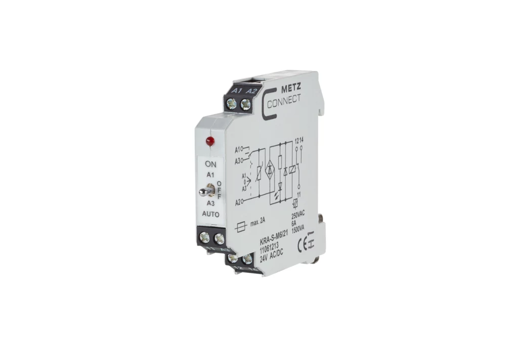 METZ CONNECT KRA-S-M6/21 savienojošais releja modulis