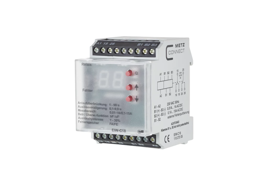 METZ CONNECT EIW-C18 industriālā kontaktligzda, Schuko