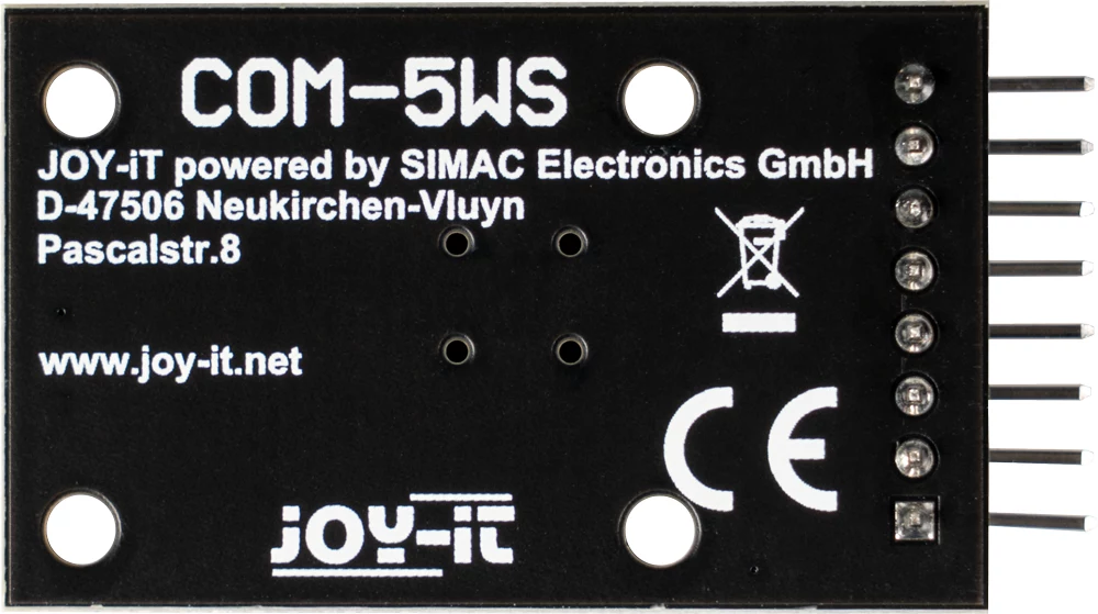 JOY-IT COM-5WS analogais kursorsviras modulis ar