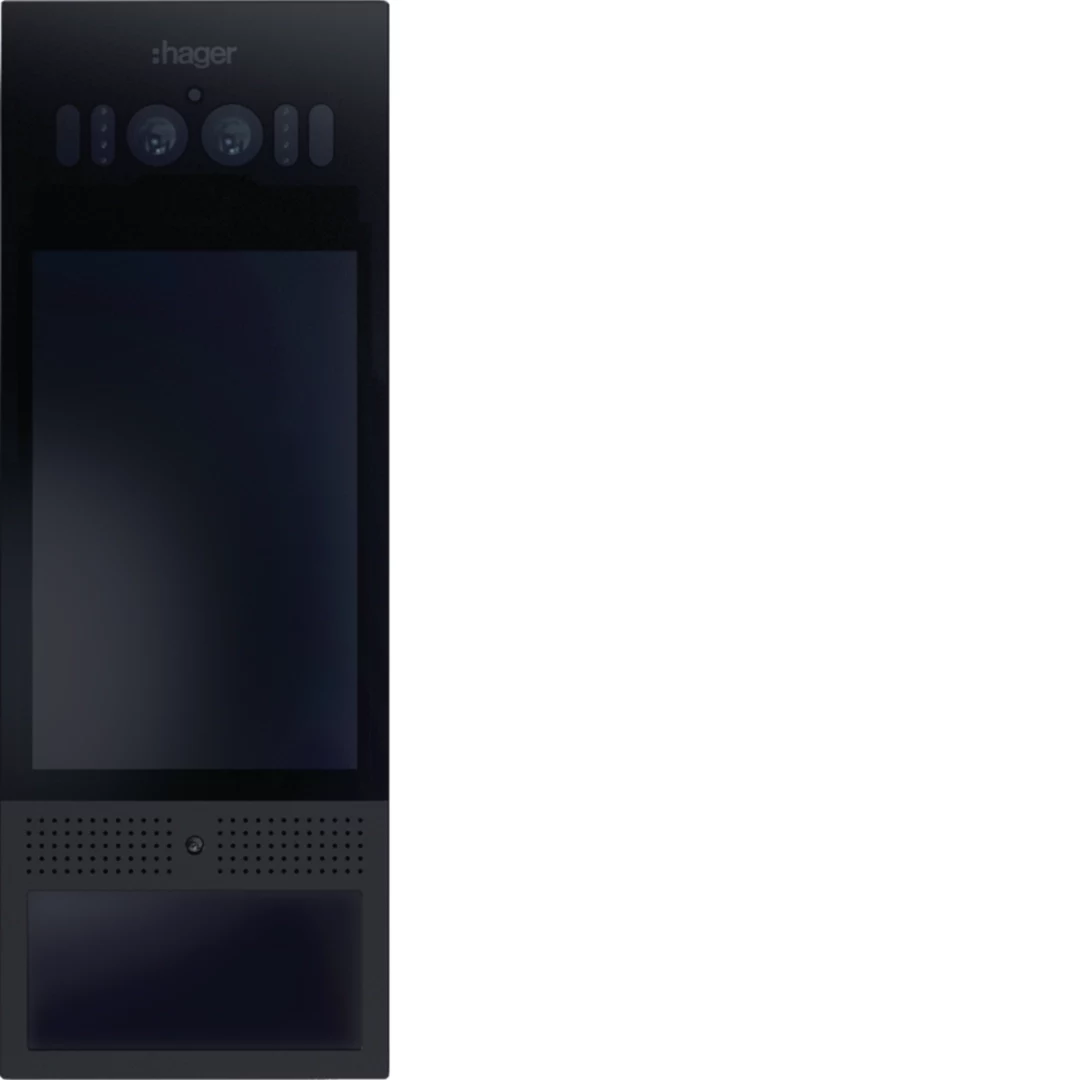 Hager RTQ540X āra video domofons ar
