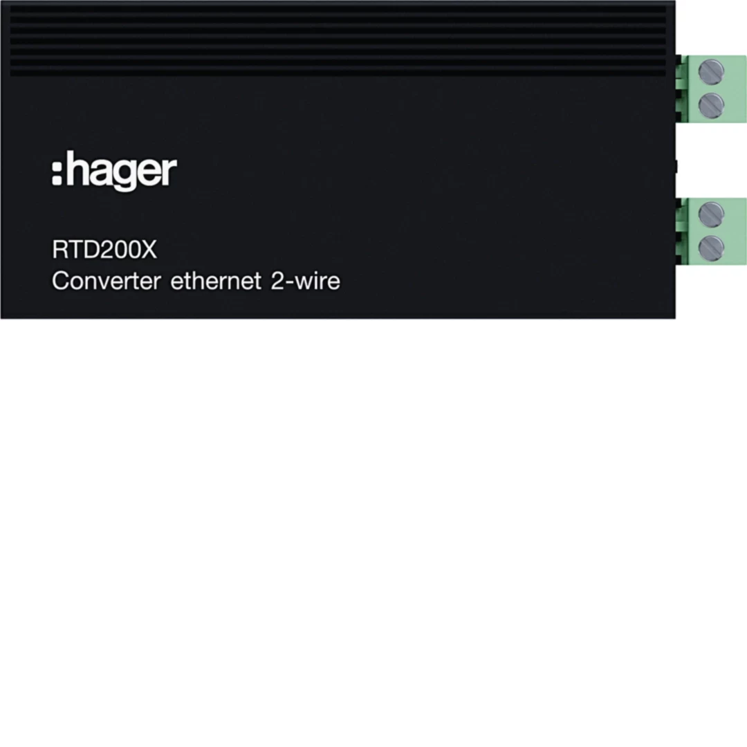 Hager RTD200X IP uz 2-vadu pārveidotājs