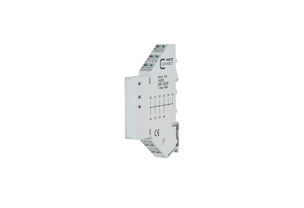 METZ CONNECT PV10 F10 jaudas komutācijas