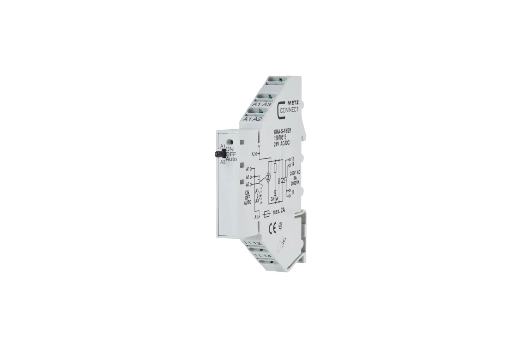 METZ CONNECT KRA-S-F8/21 jaudas relejs 24V