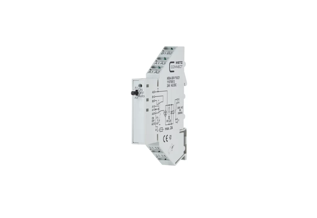 METZ CONNECT KRA-SR-F10/21 saskarnes releja modulis