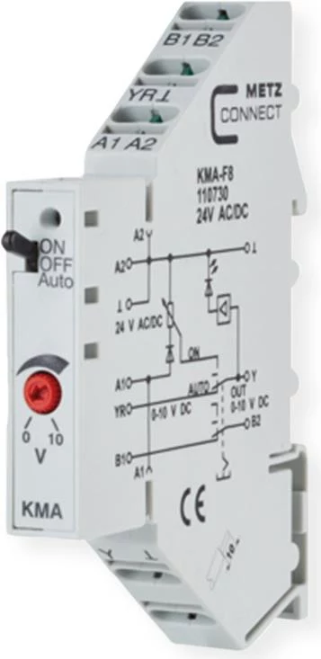 METZ CONNECT Analogā signāla pārveidotājs KMA-F8