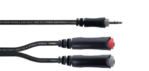 Cordial 14892 Audio Y-adaptera kabelis, 3