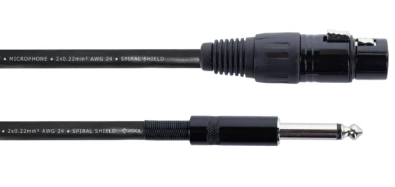 Cordial EM 10 FP audio kabelis