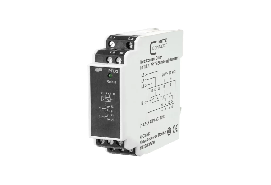 METZ Connect fāžu kontroles relejs 3