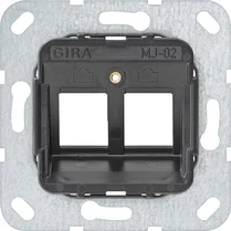 GIRA Tragring 560200 Modular Jack 2