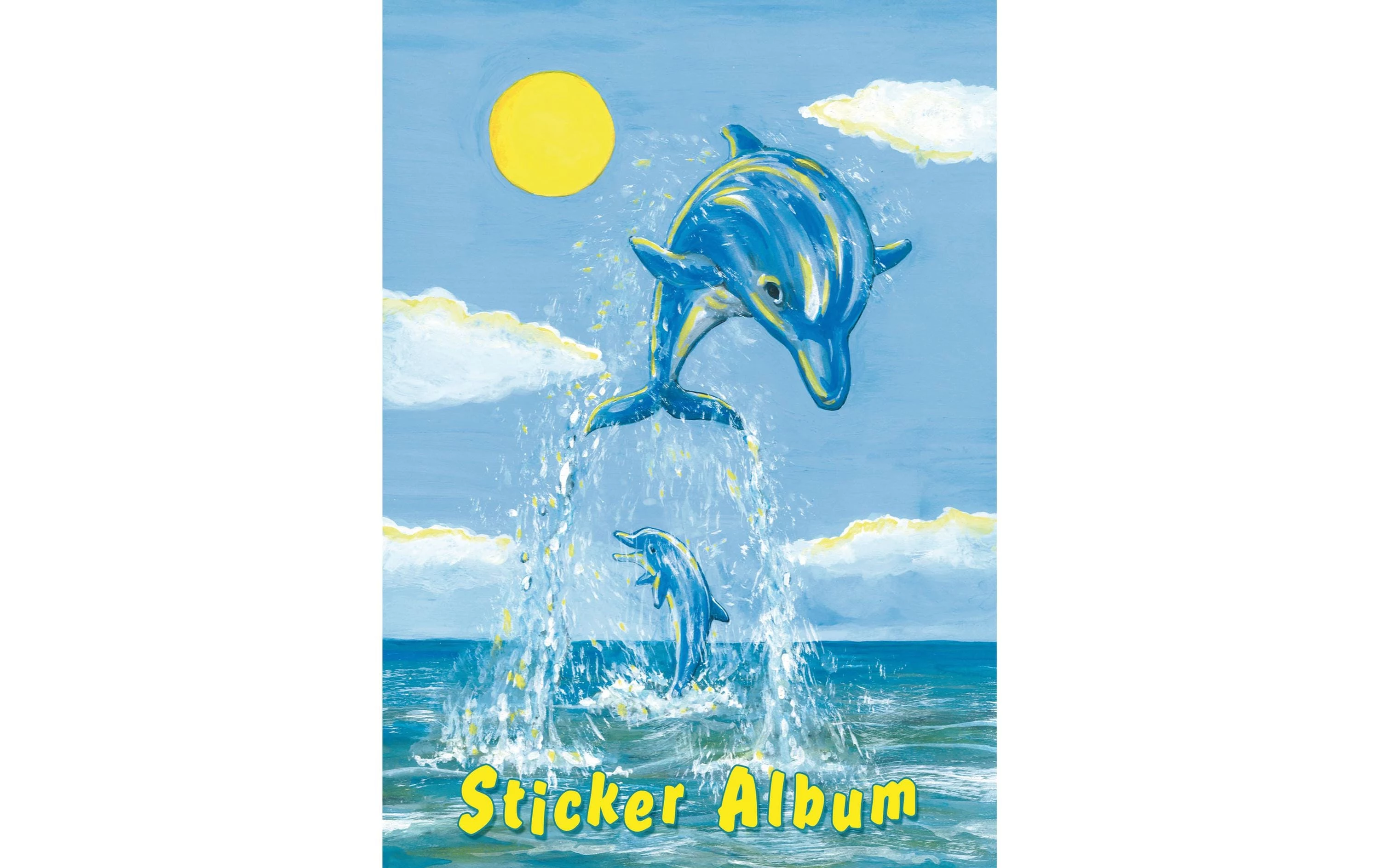 HERMA uzlīmju albums The Little Dolphin