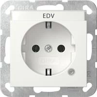 Gira SCHUKO kontaktligzda ar kontroles LED