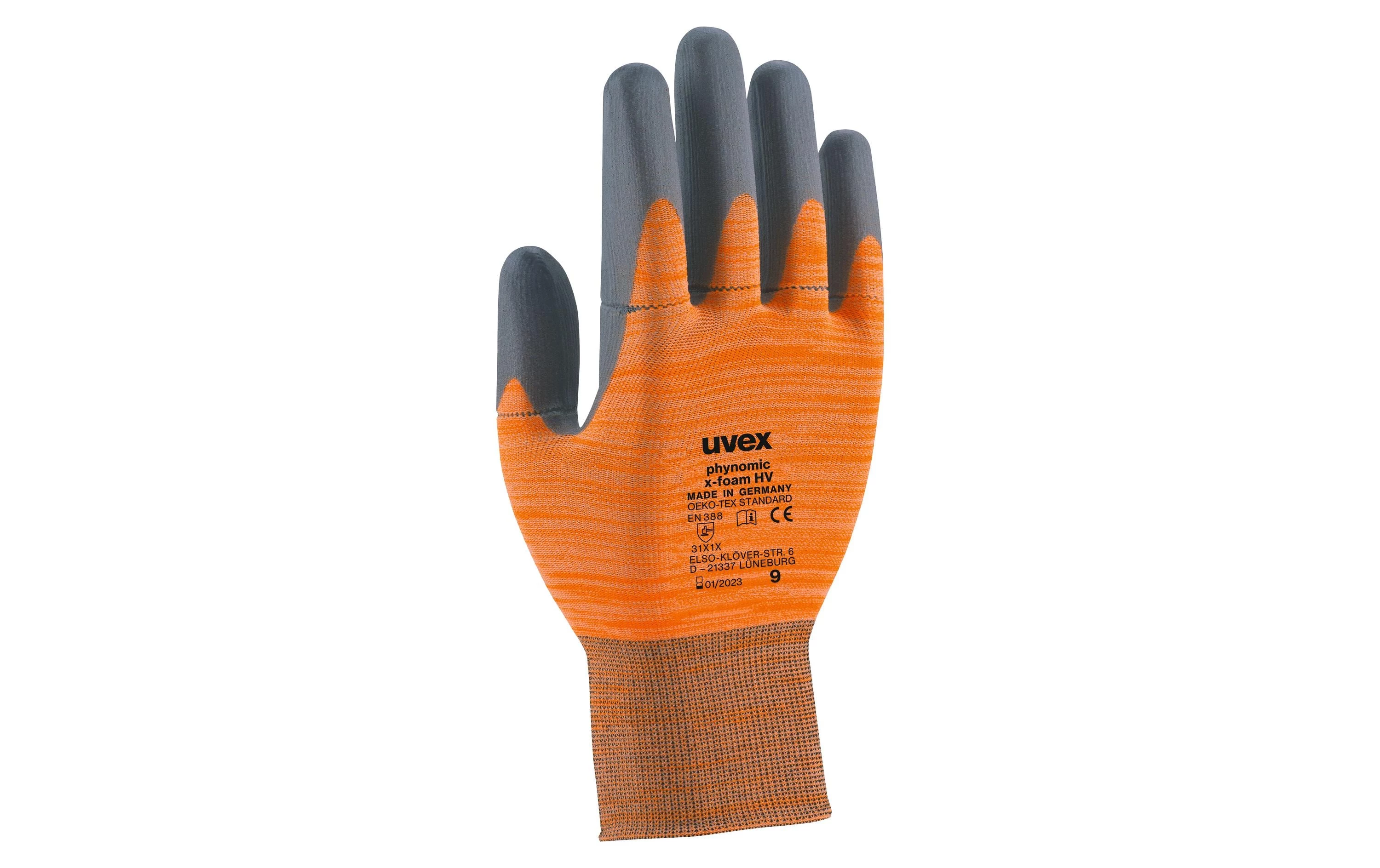 Uvex phynomic X-FOAM HV aizsardzības cimdi