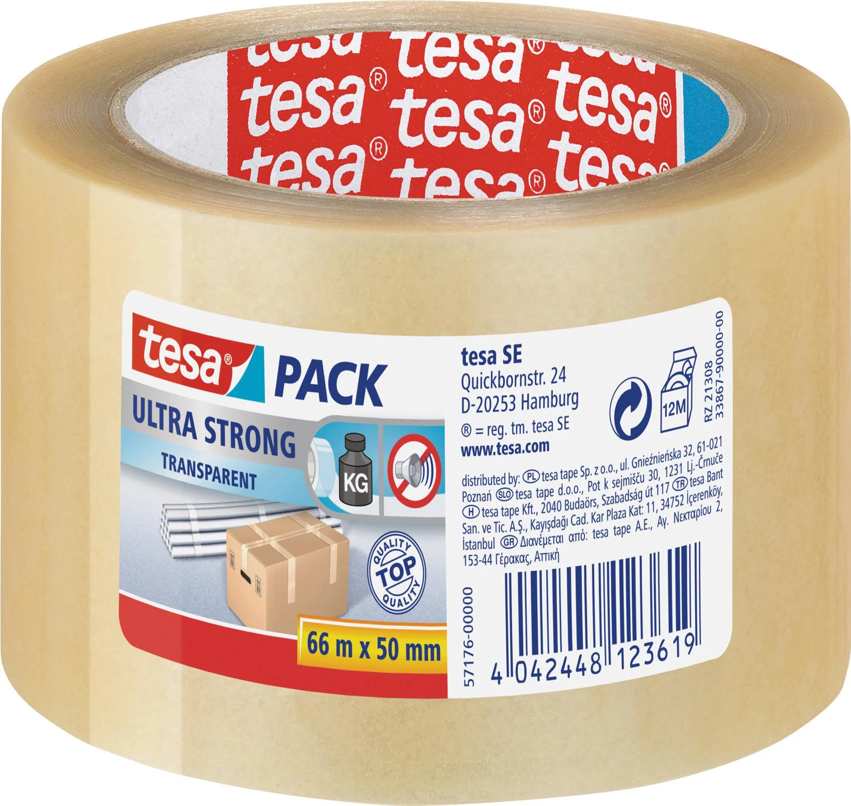 TESA ultra strong 66 m PVC