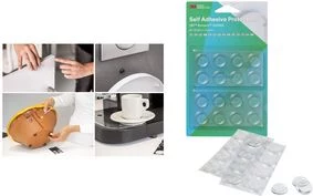 3M Bumpon SJ5300 BL caurspīdīgs pašlīmējošs
